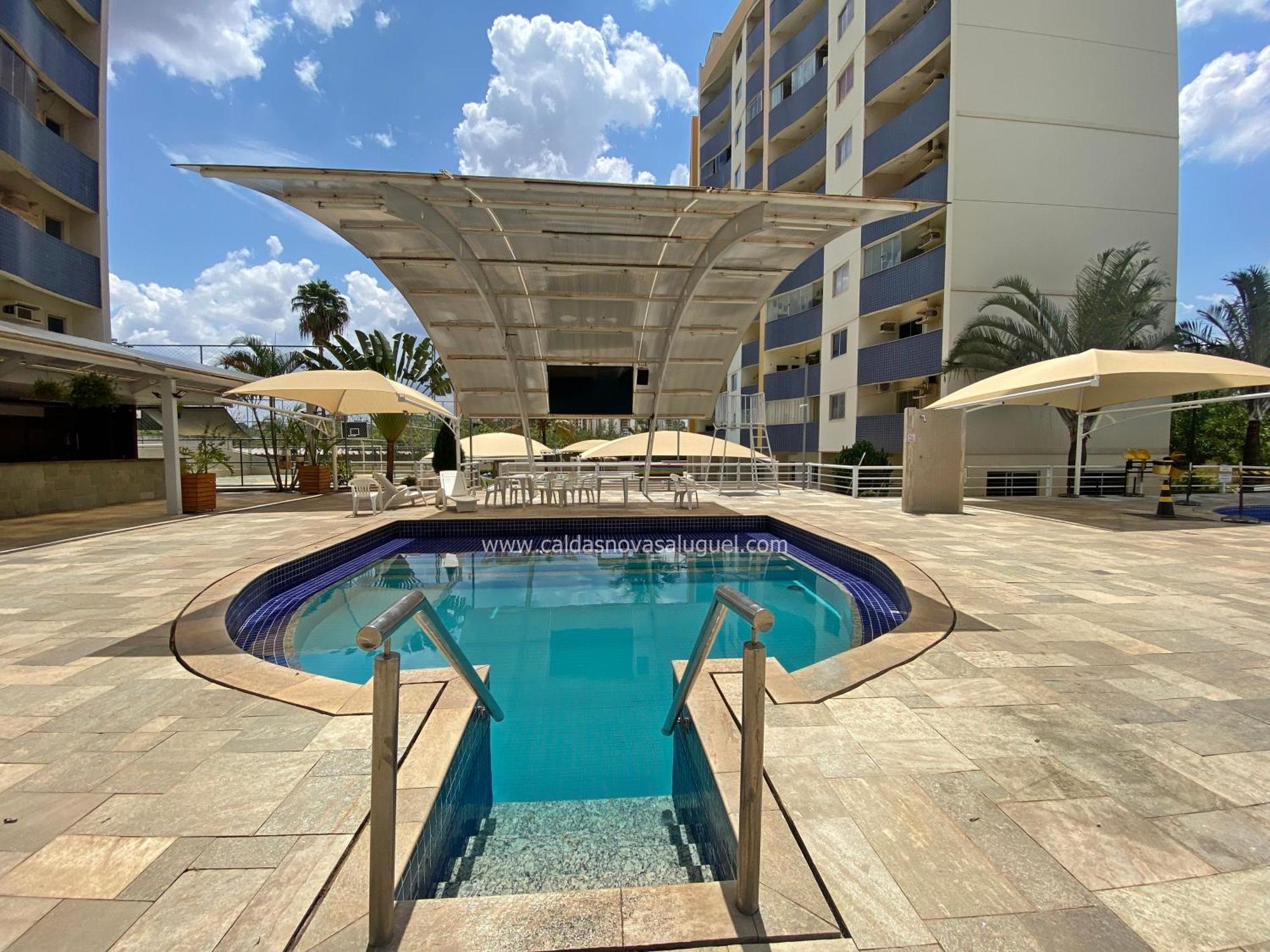 Apartamentos Com Piscinas Em Caldas Novas Cameră foto